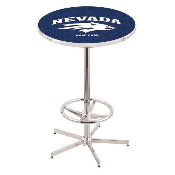 42" Chrome Nevada Pub Table